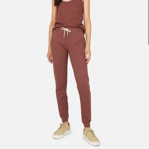 MATE The Label - Organic Classic Terry Jogger PLUM